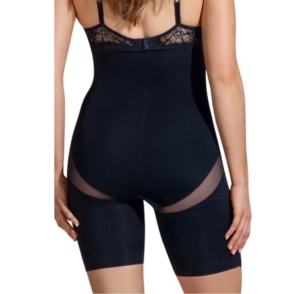 NEW HONEYLOVE SuperPower Short Runway Black Sheer Shapewear Size Large - Picture 2 of 7